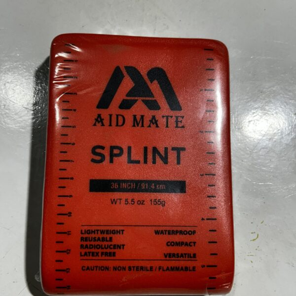 36 Inch hard flexible splint