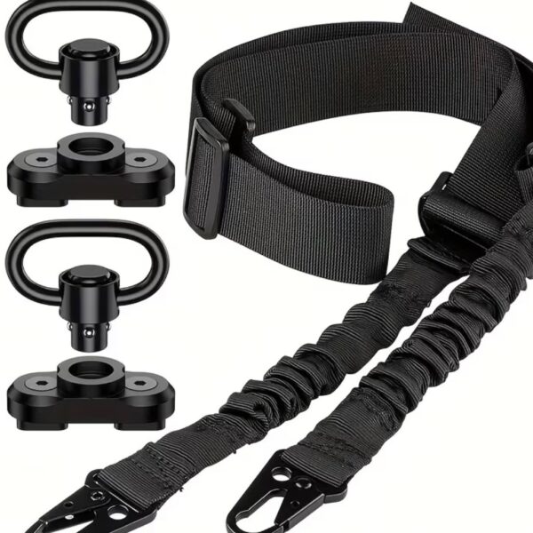 Two Point Rifle Sling (Black)