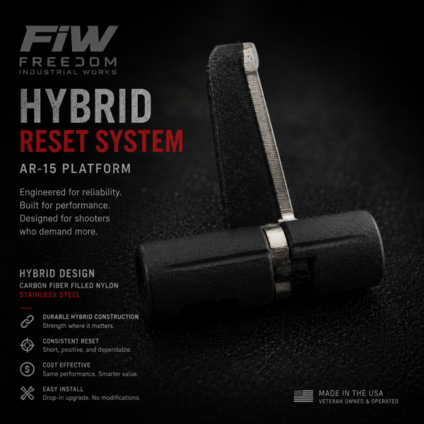 AR15 Hybrid SS super safe trigger reset system